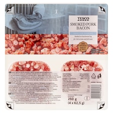 Uzená vepřová slanina kostičky 4 x 62,5g (250g)