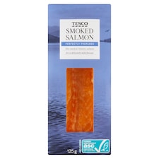Fileta z lososa atlanského s kůží uzeno teplým kouřem 125g