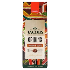 Jacobs Origins Fusion Uganda & Kenya káva pražená mletá 200g