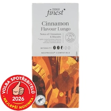 Finest Lungo aromatizovaná pražená mletá káva v kapslích se skořicovou příchutí 10 ks 54g