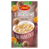 Vitana Do hrnečku Instantní polévka s játrovými knedlíčky 14g