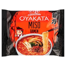 Oyakata Instantní nudlová polévka s příchutí miso sójové pasty 89g