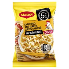 MAGGI Instantní nudle s kuřecí příchutí a kari sáček 59,2g