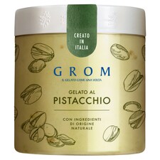 Grom Pistácie italská zmrzlina v kelímku 460ml