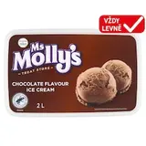 Ms Molly's Mražený krém s rostlinným tukem s čokoládovou příchutí 2l