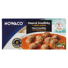 Nowaco Masové knedlíčky v rajské omáčce 450g
