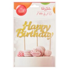 Party Time Happy Birthday dekorace dortu