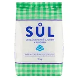 Solné Mlýny Sůl jedlá kamenná s jodem a fluorem 1kg