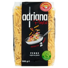 Adriana Pasta Nejen na pánev penne těstoviny semolinové sušené 500g