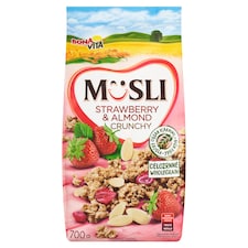 Bona Vita Zapékané müsli s jahodami a mandlemi 700g