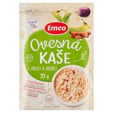 Emco Ovesná kaše s jablky a skořicí 55g