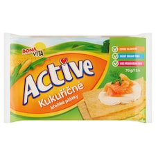 Bona Vita Active Kukuričné křehké plátky 15 ks 70g