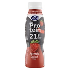 Olma Jahoda proteinový jogurtový nápoj 320g