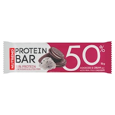 Nutrend Protein Bar příchuť cookies & cream 50g
