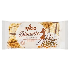 Racio Silouette Kukuřičné s mléčnokakaovým dekorem 65g