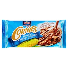 Racio Cornies Kukuřičné s mléčnou čokoládou 75g