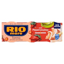 Rio Mare Tuňák v olivovém oleji s chilli papričkou 3 x 65g