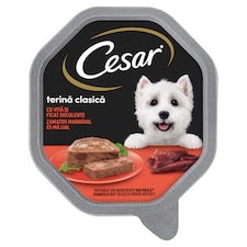 Cesar Kompletní mokré krmivo pro dospělé psy s hovězím a játry 150g