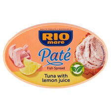 Rio Mare Paté Ovál Tuňákový krém s citronovou šťávou 115g