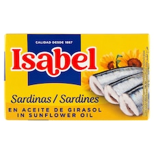 Isabel Sardinky ve slunečnicovém oleji 125g