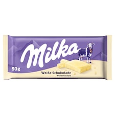Milka White bílá čokoláda z alpského mléka 90 g