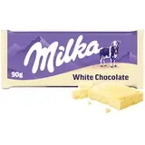Milka White bílá čokoláda z alpského mléka 90 g
