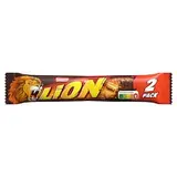 NESTLÉ LION Chocolate 2Pack, křupavá tyčinka v mléčné čokoládě 60g