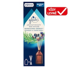 Glade Aromatherapy Refreshing Energy osvěžovač vzduchu vonné tyčinky 80ml