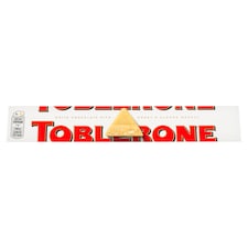 Toblerone Bílá čokoláda s medovo-mandlovým nugátem 100g