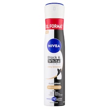 Nivea Black & White Invisible Silky Smooth Sprej antiperspirant 200ml