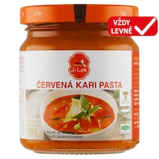 J-Lek Červená kari pasta 195g