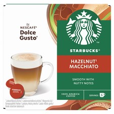 STARBUCKS Hazelnut Macchiato by NESCAFÉ Dolce Gusto - 12 kapslí (6 šálků)