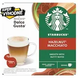 STARBUCKS Hazelnut Macchiato by NESCAFÉ Dolce Gusto - 12 kapslí (6 šálků)