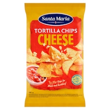 Santa Maria Smažené kukuřičné lupínky se sýrovou příchutí 185g