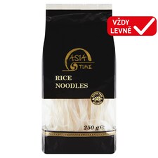 Asia Time Rýžové vlasové nudle sušené bezvaječné 5 mm 250g