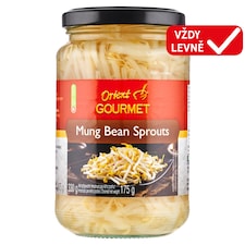 Orient Gourmet Klíčky fazolí mungo v mírně kyselém nálevu 330g