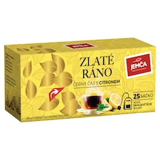 Jemča Zlaté ráno černý čaj s citronem 25 x 1,75g (43,75g)