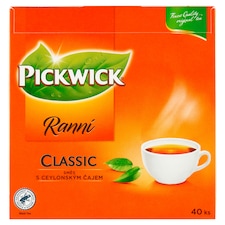 Pickwick Ranní černý čaj 40 x 1,75g (70g)