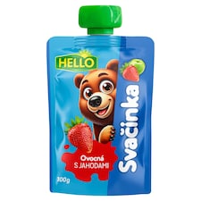 Hello Ovocná svačinka s jahodami 100g