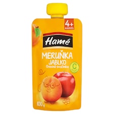 Hamé Meruňka jablko ovocná svačinka 100g