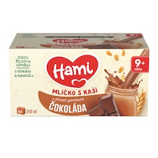 HAMI mlíčko s kaší s příchutí gurmánské čokolády 4x250 ml