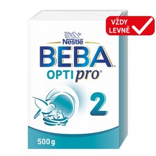 BEBA OPTIPRO 2, pokračovací kojenecké mléko, 500g