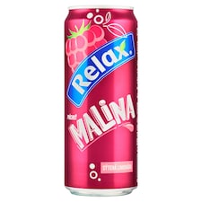 Relax Sycená limonáda příchuť malina 330ml