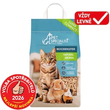 Pet Specialist Natural Aroma dřevěné stelivo 7l