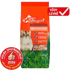 Pet Specialist Kompletní krmivo pro křečky 500g
