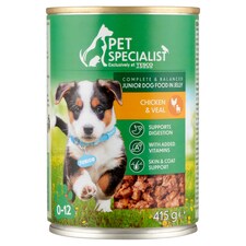 Pet Specialist Kousky s telecím a kuřecím v želé 415g