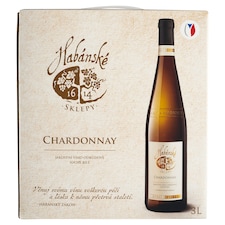 Habánské Sklepy Chardonnay jakostní víno odrůdové suché bílé 3l