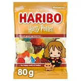 Haribo Harry Potter Hermiona želé s ovocnými příchutěmi a kolovou příchutí 80g