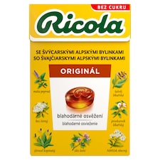 Ricola Bylinný Originál švýcarské bylinné bonbony 40g