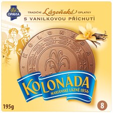 Opavia lázeňské oplatky Kolonáda vanilkové 195g